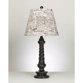 Roisin Black Lamp Poly Inches L280334.